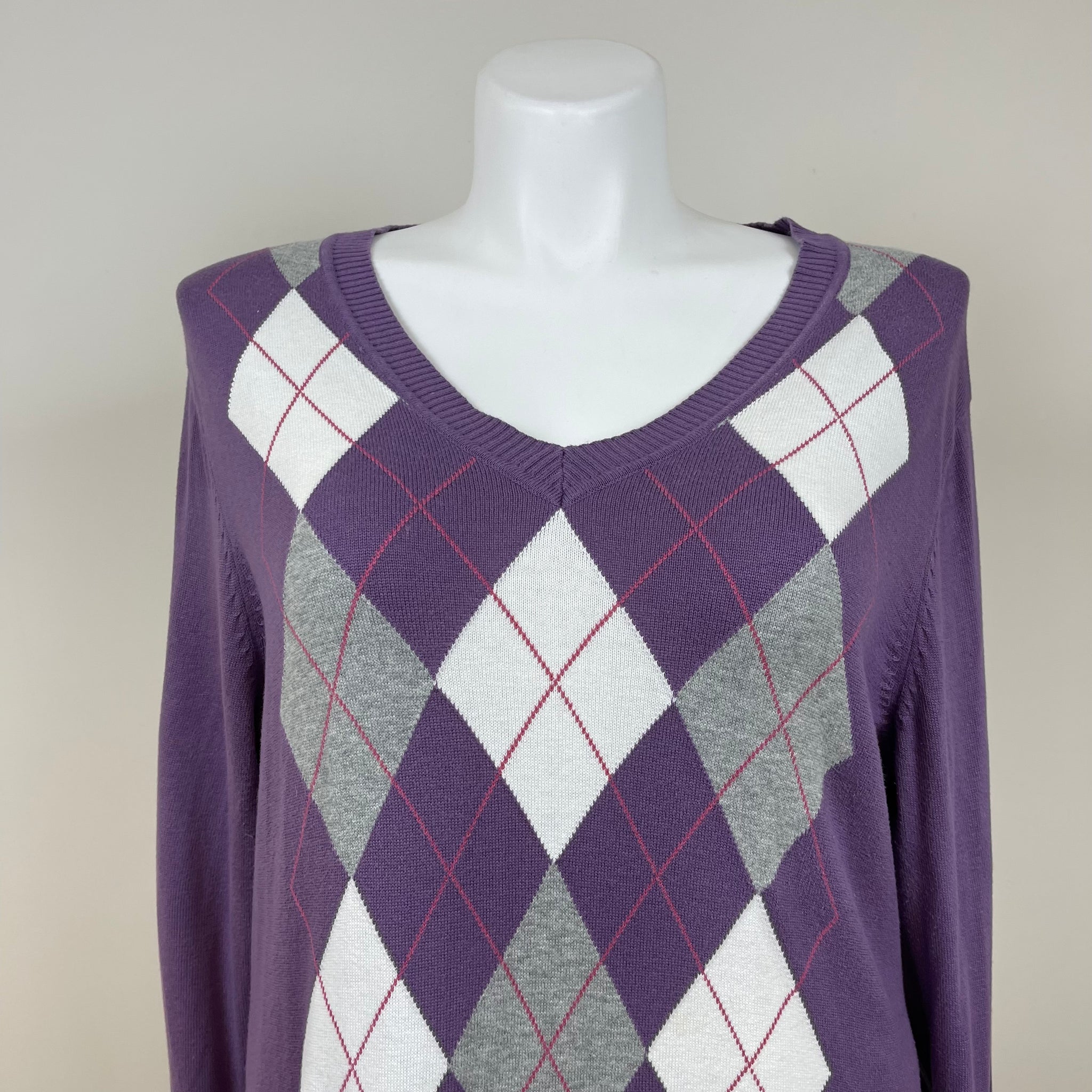 Van Heusen Argyle Sweater