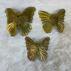 Vintage Home Interiors Set of 3 Butterflies