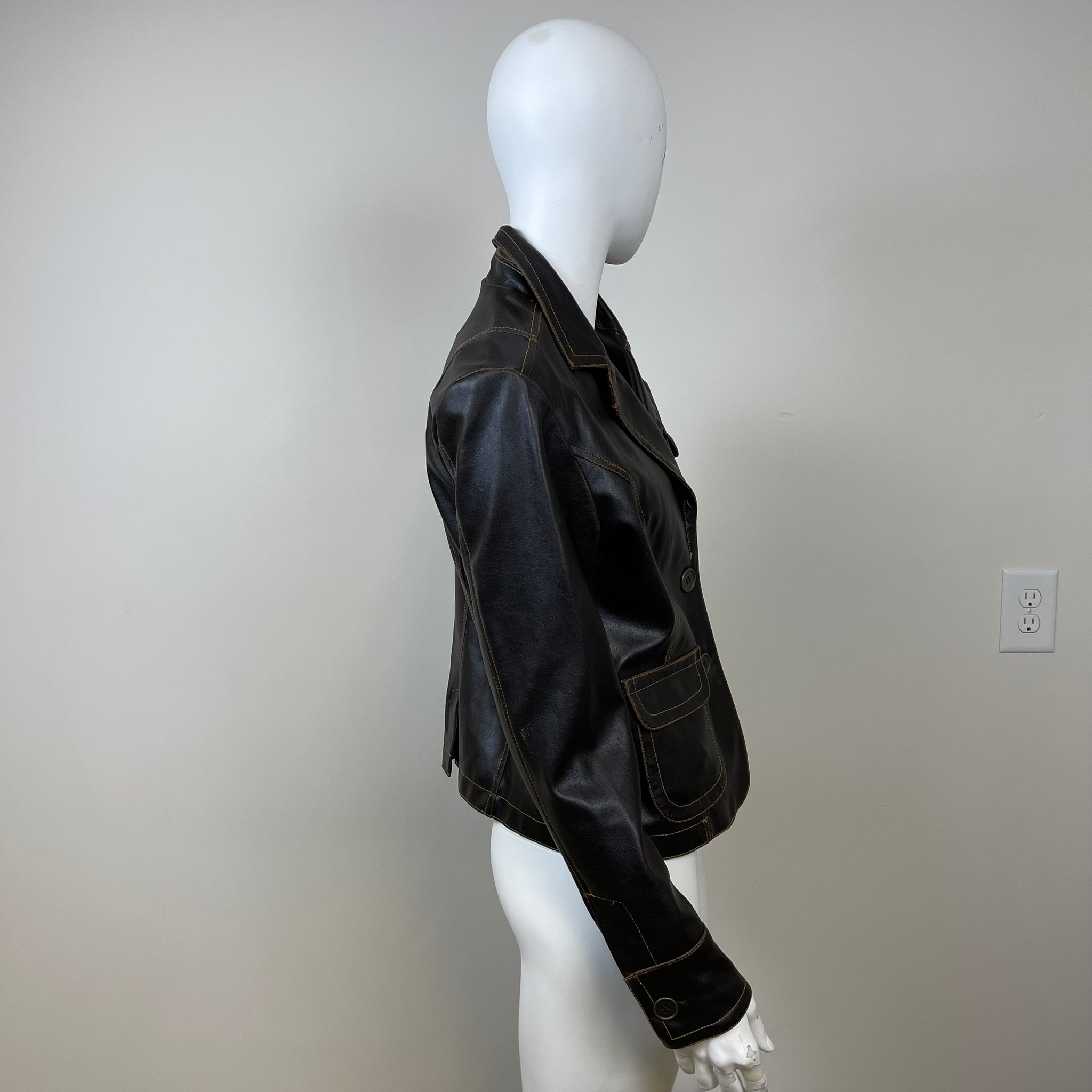 Cato Faux Leather Jacket