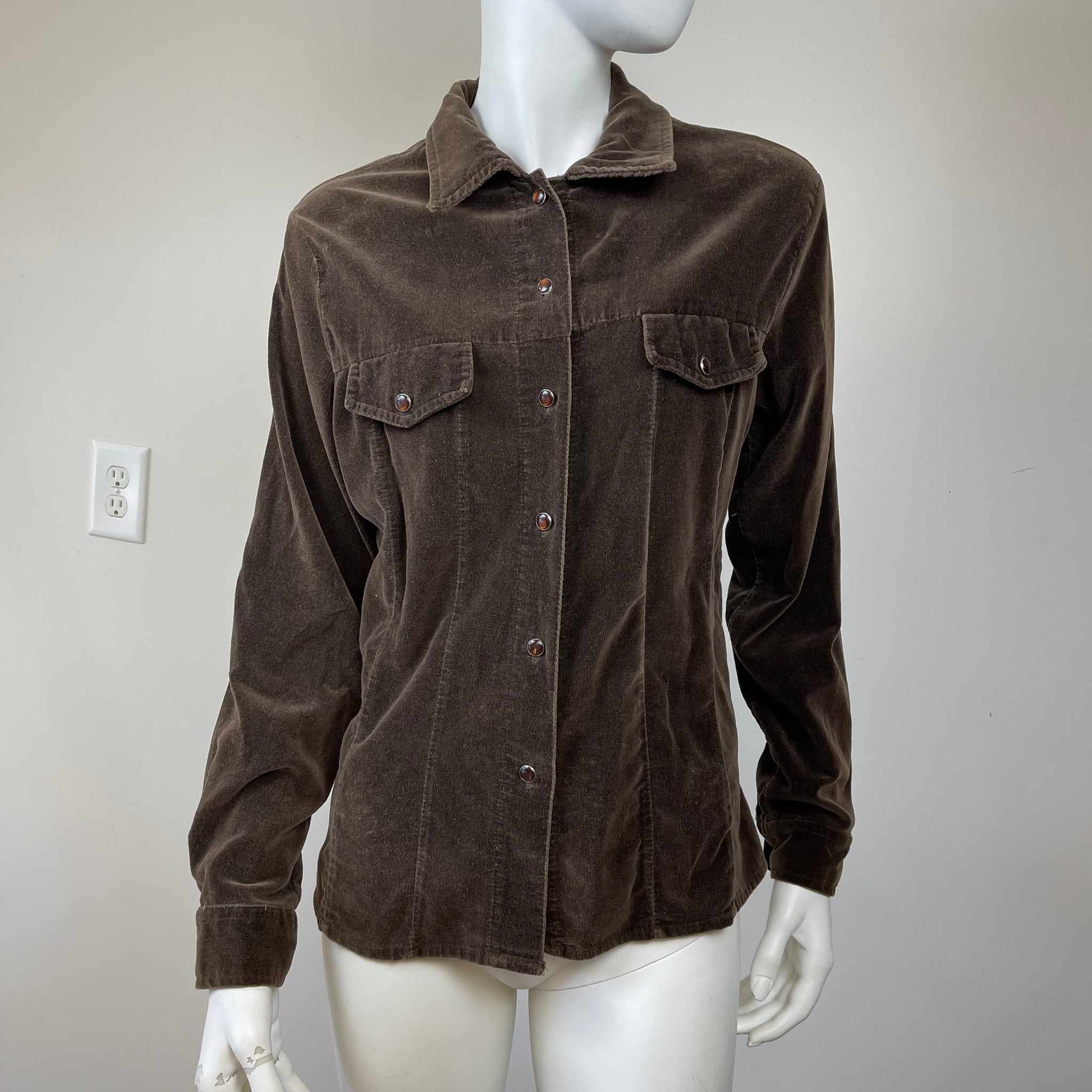 At Last & Co. Women’s Button Down Shirt