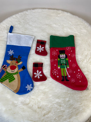 Lot of 4 Christmas Stockings