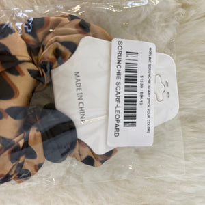 Hotline Scrunchie Scarf-Leopard