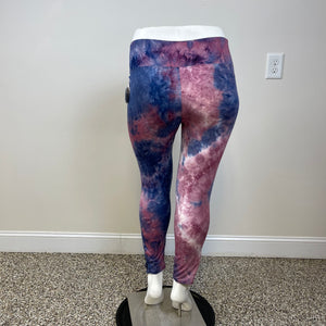 Jolie & Joy Plus Size Tie Dyed Leggings