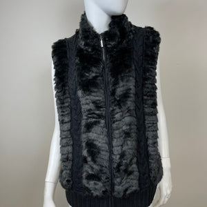 Carte Faux Fur Vest