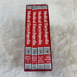 Vintage Set of 4 World Book Medical Encylopedias