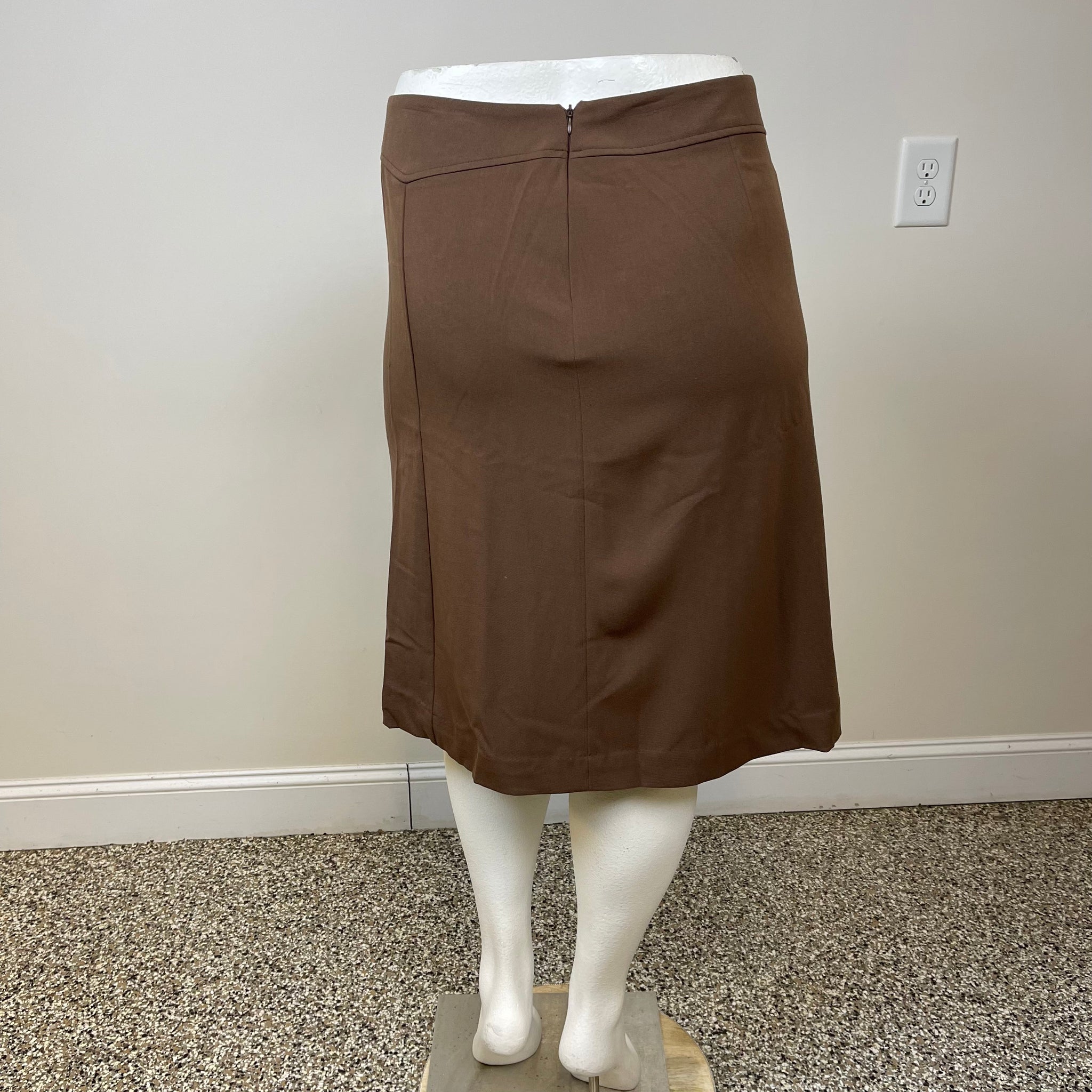 Sag Harbor Plus Size Pencil Skirt