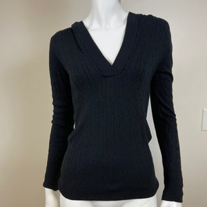 Old Navy Hooded Cable Sweater