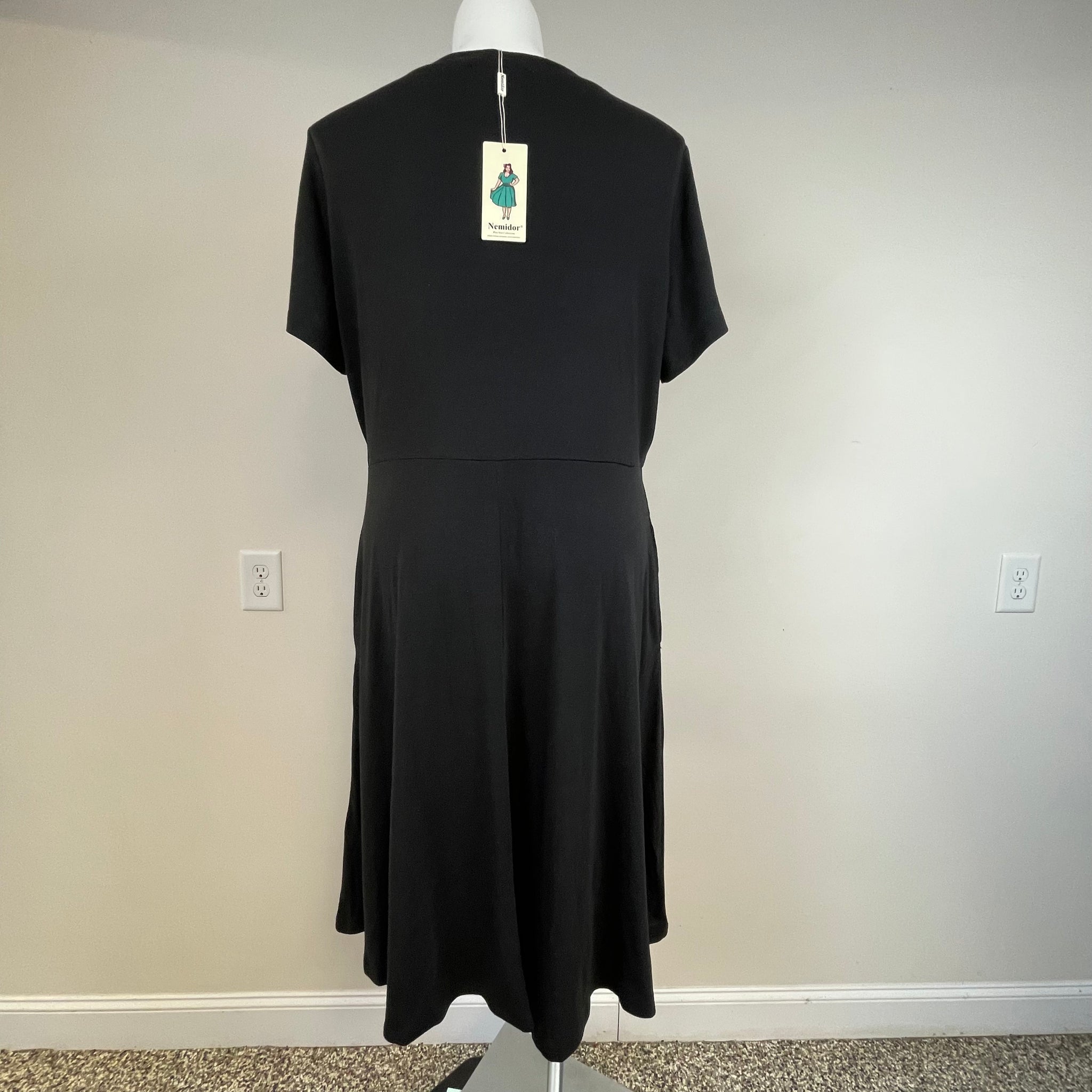 Nemidor Plus Size Midi Dress