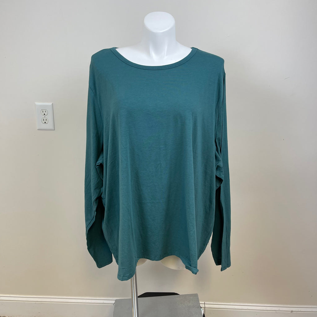 A.n.a Plus Size Long Sleeve Tee