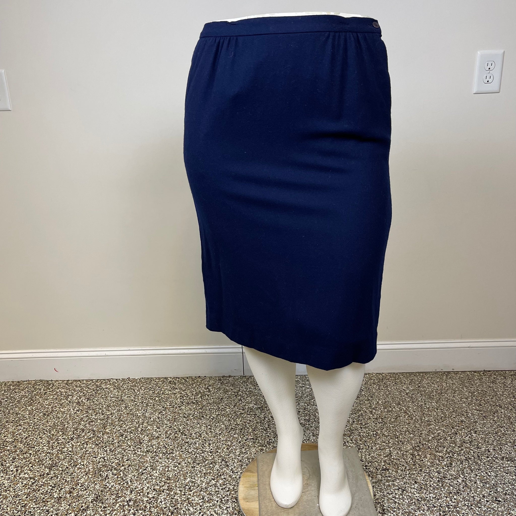 Pendelton Vintage Plus Size Pencil Skirt