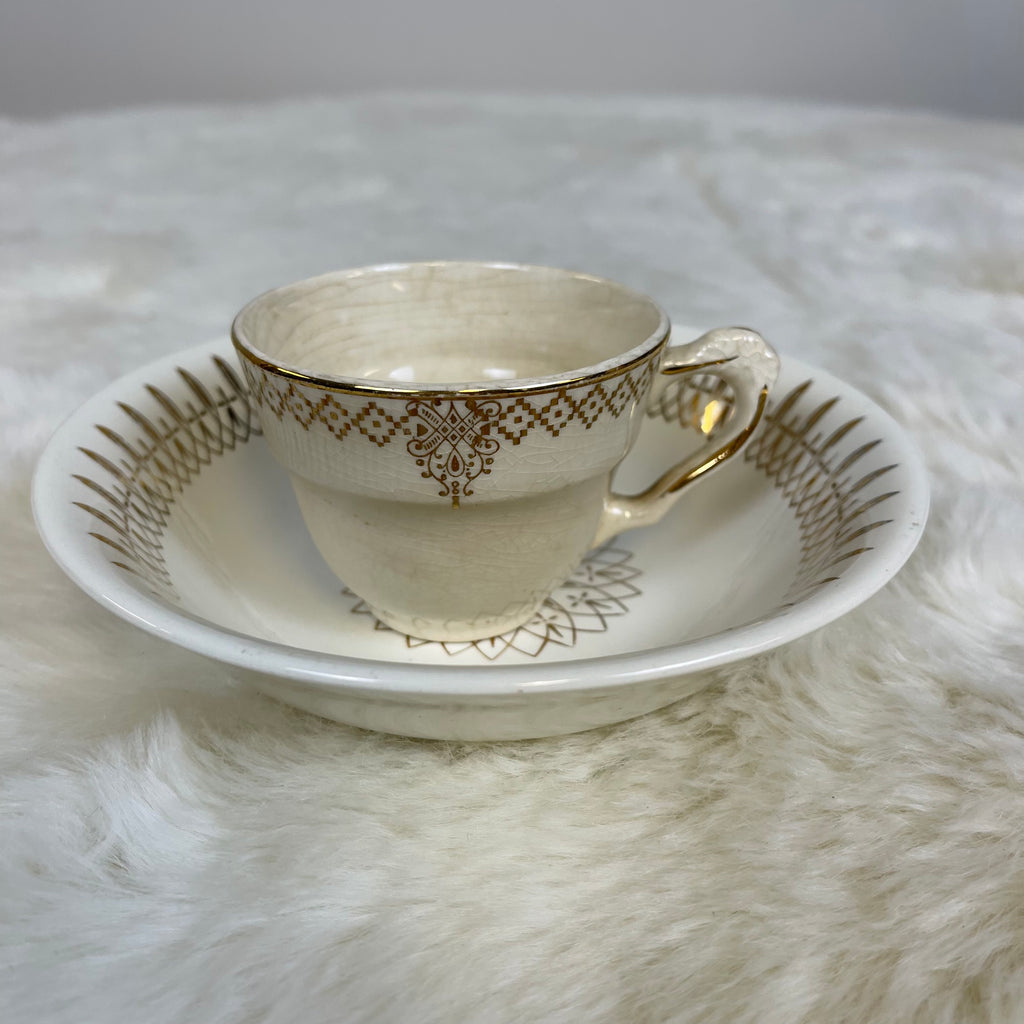 Vintage Tea Cup And Saucer