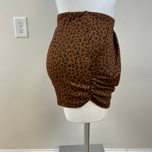 White birch Cheetah Print Shorts