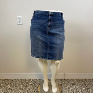 Westport Plus Size Denim Skirt