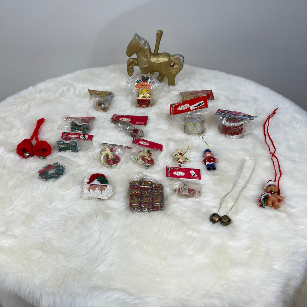 29+ Pc. Lot of Vintage Christmas Decorations