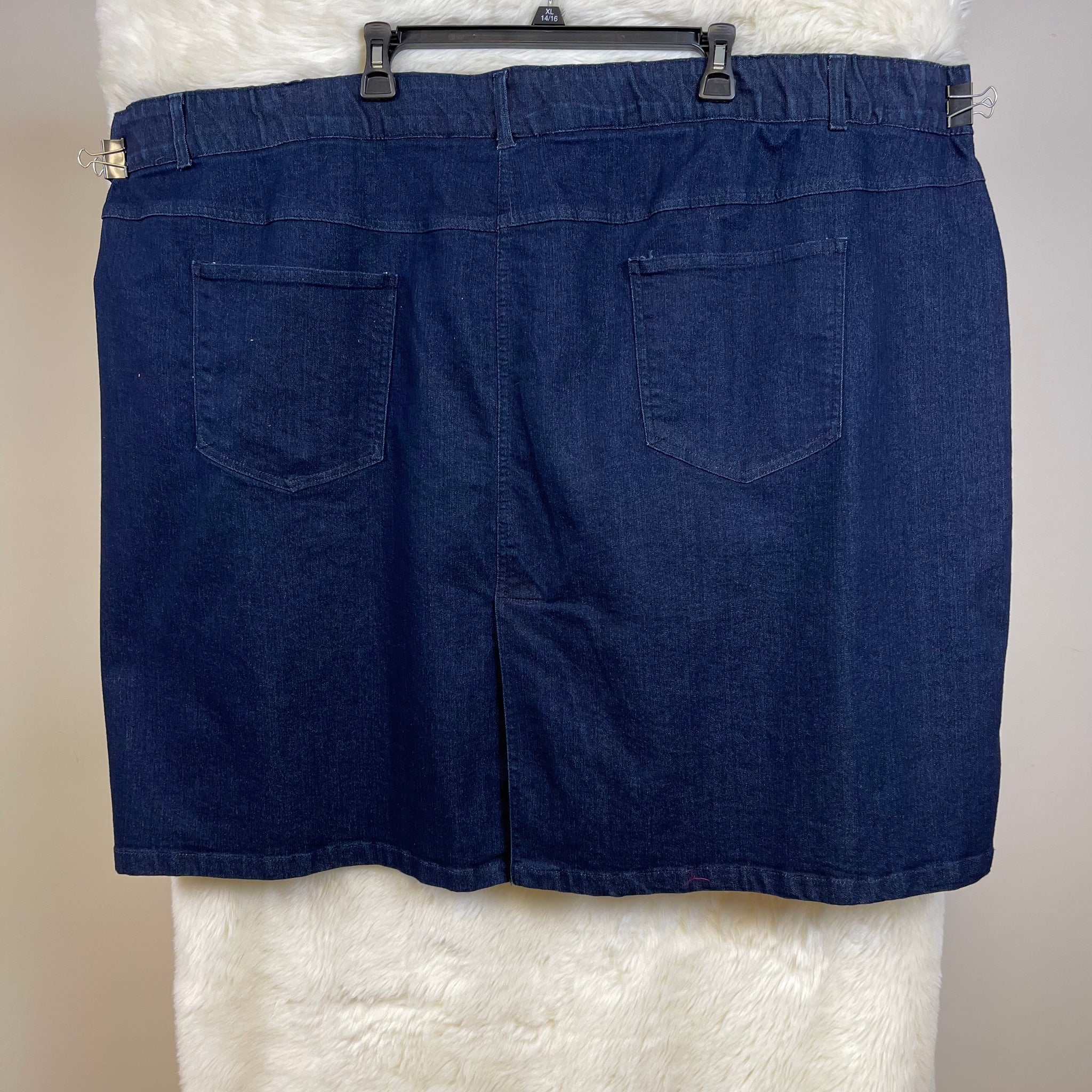 Woman Within Plus Size Jean Skirt