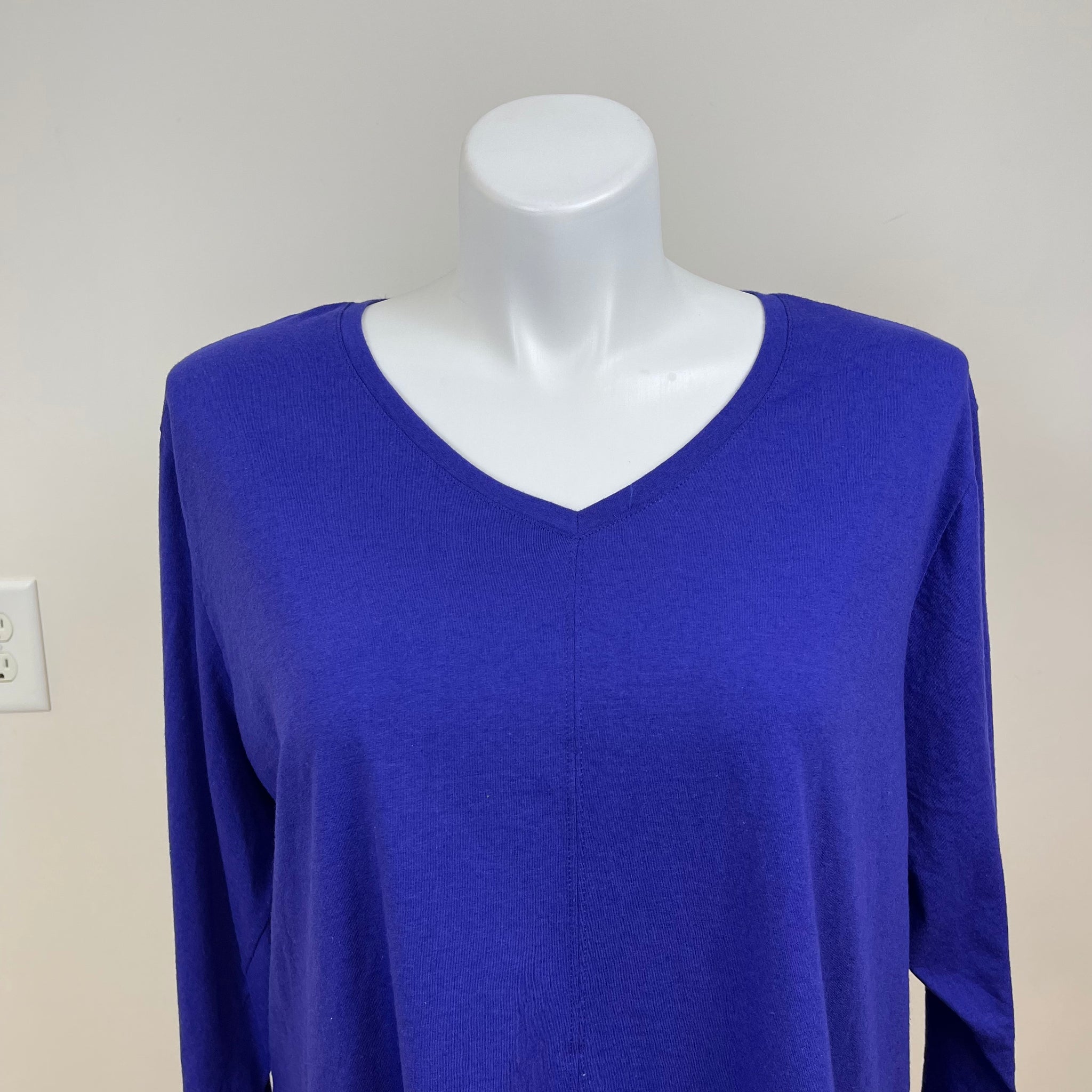 Just My Size Plus Size Long Sleeve Tee