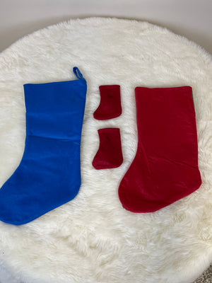 Lot of 4 Christmas Stockings