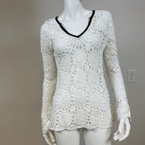 International Concepts Crocheted Sweater